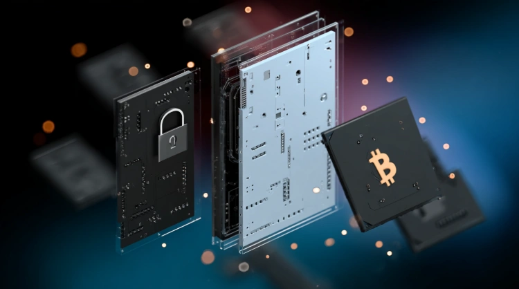 Ledger Live send crypto - private keys isolation